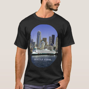 Pacific Northwest Seattle Ferry & Gebäude Unisex T-Shirt