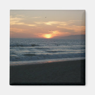Pacific Ocean Sunset Magnet