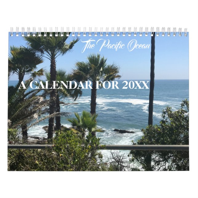 Pacific Ocean View Laguna Beach Kalender 2025 (Titelbild)