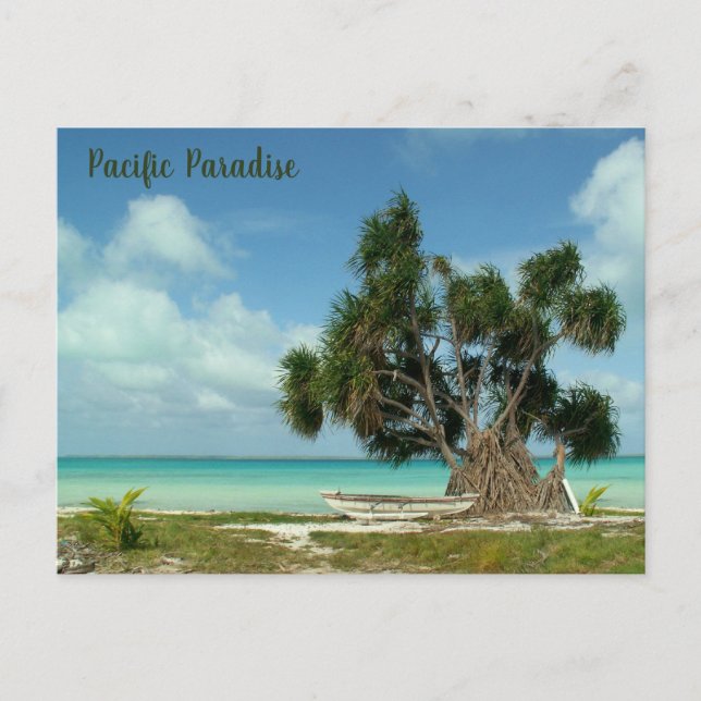 Pacific Paradise Postkarte (Vorderseite)