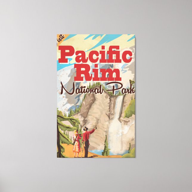 Pacific Rim Canada National Park Hoster Leinwanddruck (Vorderseite)