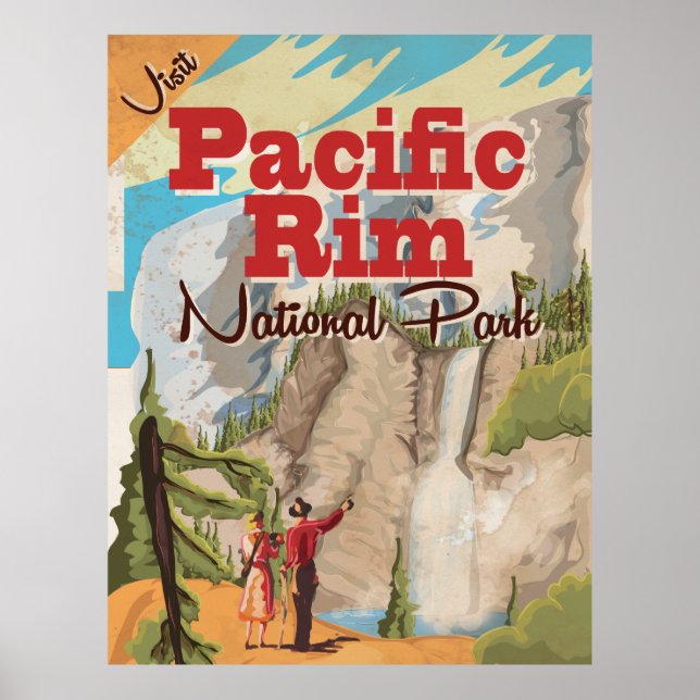 Pacific Rim Canada National Park Hoster Poster (Vorne)