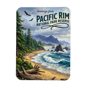 Pacific Rim National Park Reserve Kanada Magnet