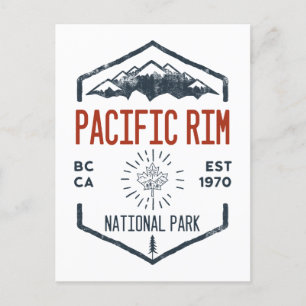 Pacific Rim Nationalpark Kanada Vintage Postkarte