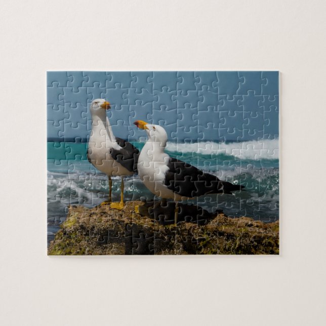 Pacific Seagull Birds Australien Ozean, 110 Stück Puzzle (Horizontal)