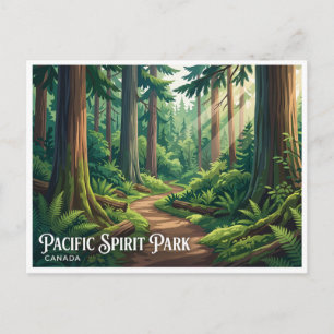 Pacific Spirit Regional Park Vancouver Kanada Postkarte
