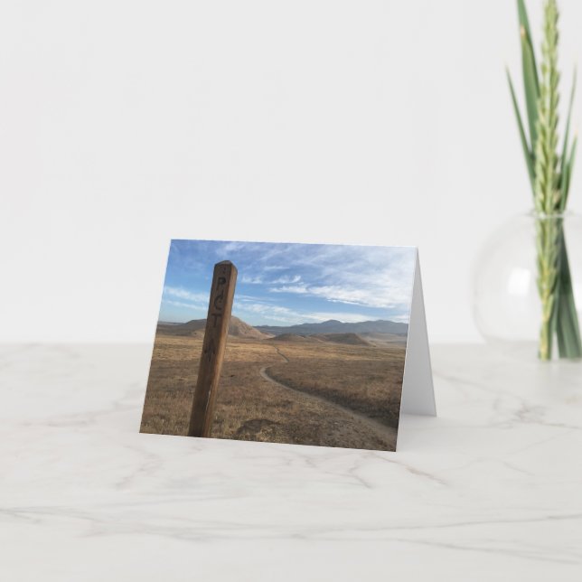 Pacific Wappen Trail Card Karte (Vorderseite)