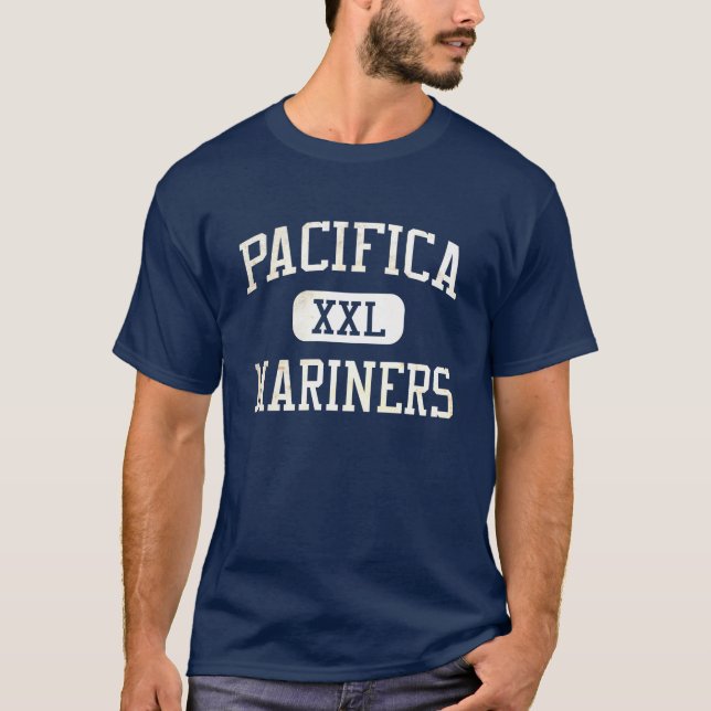 Pacifica Seemann-Leichtathletik T-Shirt (Vorderseite)
