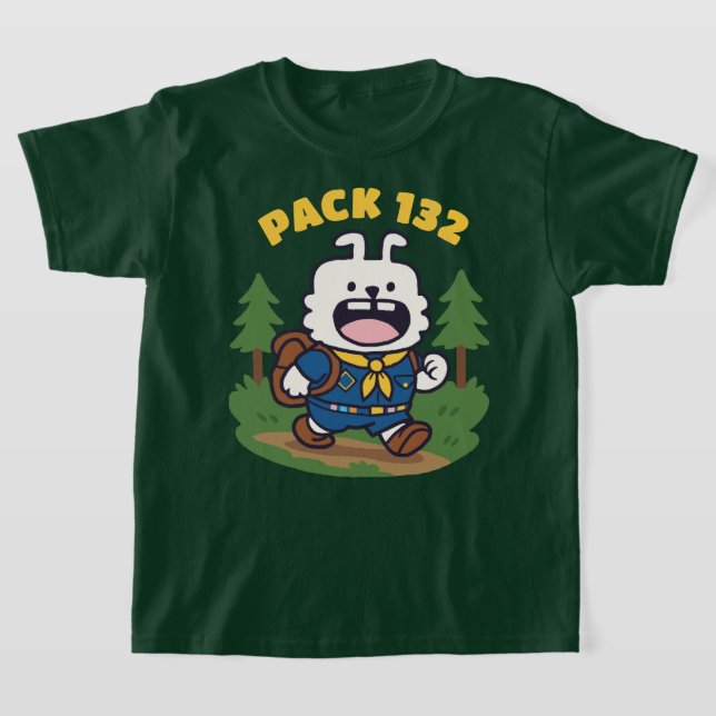 Pack 132 Klasse B Hemd T-Shirt (Ablage )