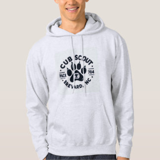 Pack 704 Brevard NC Graue Kapuzenjacke Hoodie