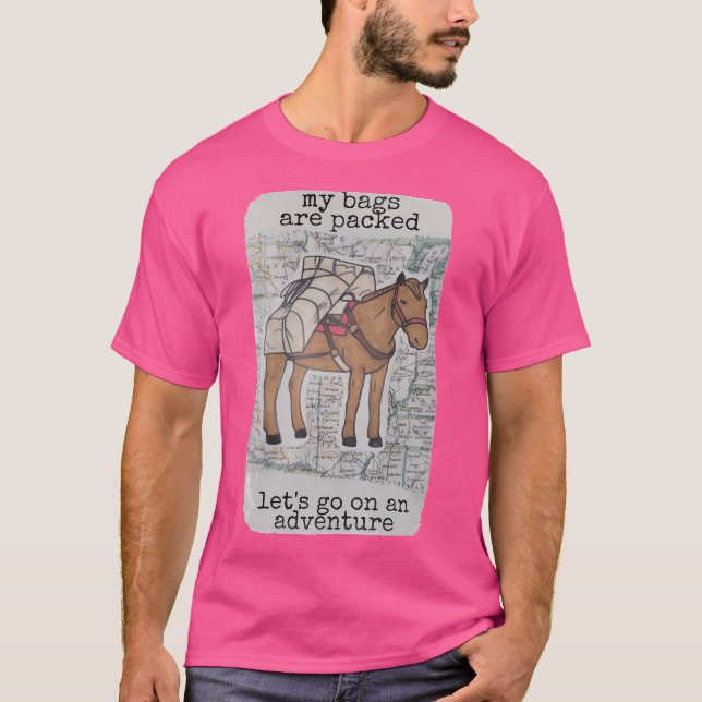 Pack Horse Adventure T-Shirt (Vorderseite)