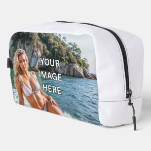 PACK! 🧼 Individuelle Kulturtasche – Bild oder Tex Waschbeutel