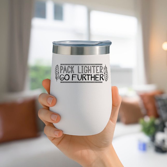 Pack leichter gehen weiter Travel Mug Insulted (Von Creator hochgeladen)