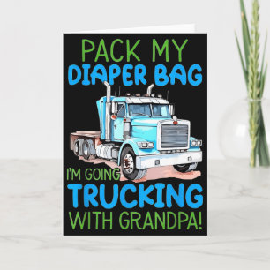 Pack meine Windeltasche, ich fahre mit Opa auf dem Karte