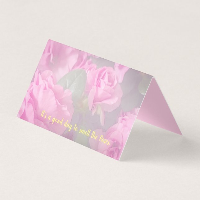 Pack mit 25 Rose Garden Cards (Vorderseite)