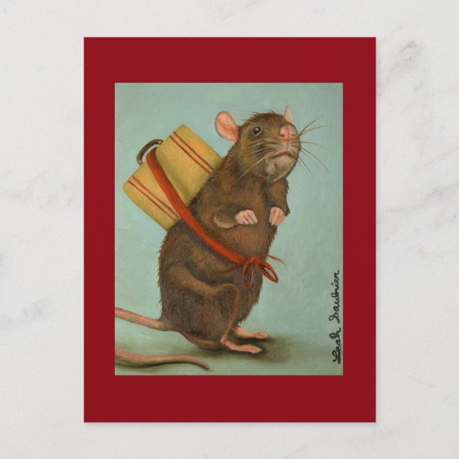 Pack Rat Postkarte (Vorderseite)