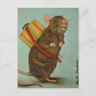 Pack Rat Postkarte