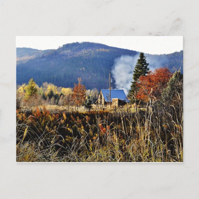 Pack River Gebiet in der Nähe von Sandpoint, Idaho Postkarte (Vorderseite)