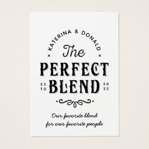 Pack von 100 No Hole The Perfect Blend Fevor Tags