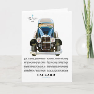 Packard Ad Karte
