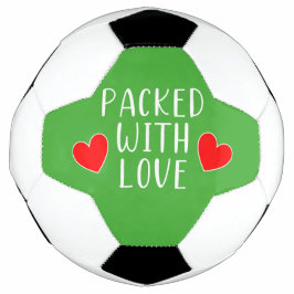 Packet mit Liebe Soccer Ball
