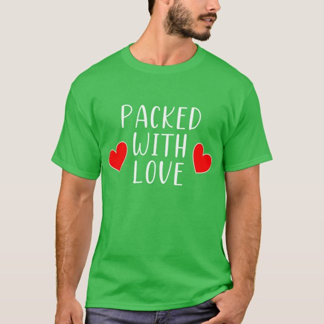 Packet mit Liebe T - Shirt (Vorderseite)