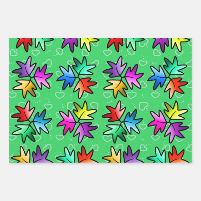 Packpapier aus Heartstopper-Blätter für Kinder  Geschenkpapier Set (Vorderseite)