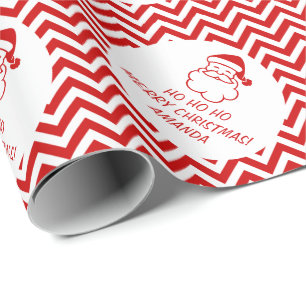 Packpapier der frohen Weihnachten mit