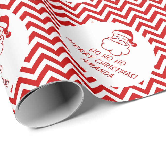 Packpapier der frohen Weihnachten mit (Rolleneckpunkt)