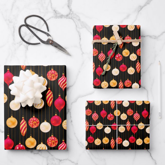 Packpapier für den Urlaub Geschenkpapier Set (Vorderseite)