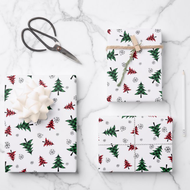 Packpapier für den Urlaub Geschenkpapier Set (Vorderseite)