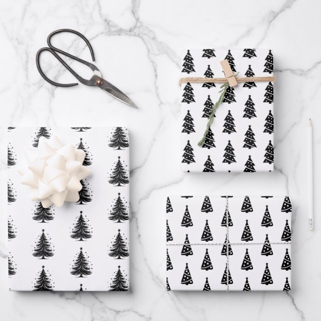 Packpapier für den Urlaub Geschenkpapier Set (Vorderseite)