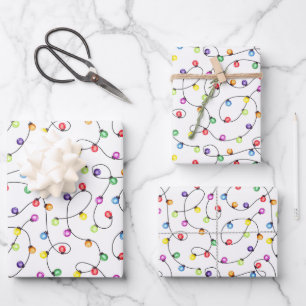 Packpapier für die Tageslichtbeleuchtung Geschenkpapier Set