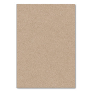 Packpapier-Hintergrund Browns Gedruckt Tischnummer