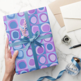 Packpapier in sich wiederholenden abstrakten Muste