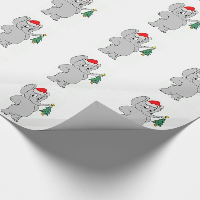 Packpapier/Sankt-Elefant Geschenkpapier (Ecke)