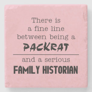 Packrat vs Family Historian Untersetzer