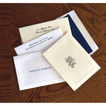 Packung mit 25 dreifach abgeschrägten Mitteilungsk