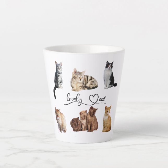 Packung mit Katzen, Funny Cats Milchtasse (Vorderseite)