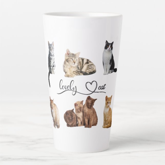 Packung mit Katzen, Funny Cats Milchtasse (Vorderseite)