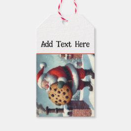 Packung mit zehn Personalisierten Weihnachtsmarken Geschenkanhänger