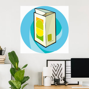 Packung Tabletten Poster