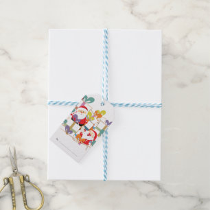 Packungsbeilage - Santa Gift Tag - Personalisiert Geschenkanhänger
