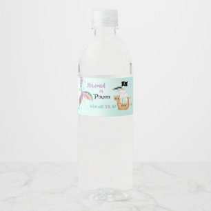 Packungsbeilage und Flaschenetiketten Wasserflaschenetikett