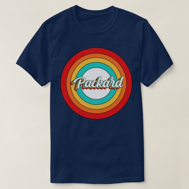 Packungsname Shirt Vintag Packard Circle (Design vorne)