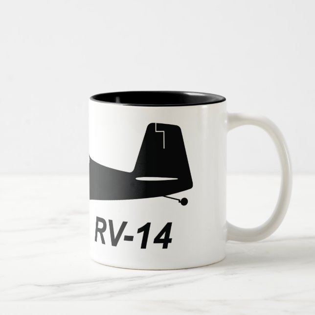 Packwagen RV-14 Zweifarbige Tasse (Rechts)