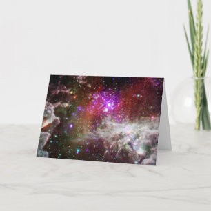 Pacman Nebula Geburtstagkarte Karte