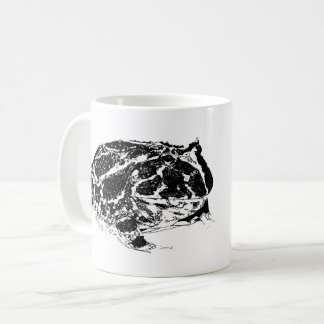 Pacman Tasse Schwarzweiss