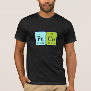 Paco Periodenname Shirt