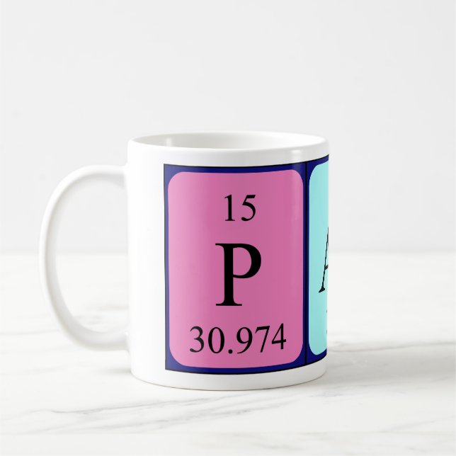 Paco Periodenname Tasse (Links)